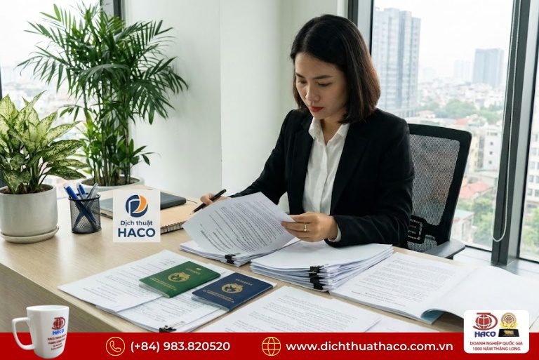 Dịch Hồ Sơ Xin Giấy Phép Lao Động Cho Người Nước Ngoài