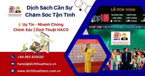 Dich Sach Can Su Cham Soc Tan Tinh Uy Tin Nhanh Chong