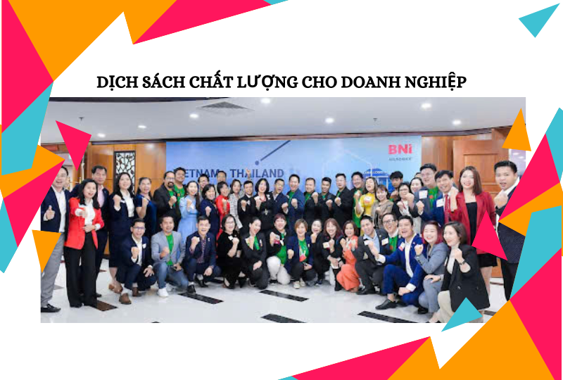 Dịch Sách Chất Lượng Cho Doanh Nghiệp