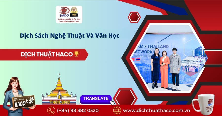 Dịch Sách Nghệ Thuật Và Văn Học 💰 Uy Tín Nhanh Chóng Chính Xác Dịch Thuật Haco