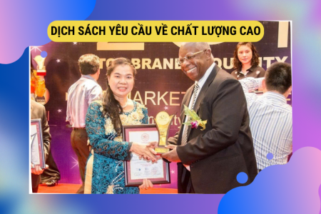 Dịch Sách Yêu Cầu Về Chất Lượng Cao Uy Tín Nhanh Chóng Chính Xác Dịch Thuật Haco