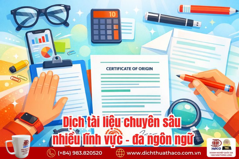Dịch tài liệu chuyên sâu nhiều lĩnh vực – đa ngôn ngữ chuẩn quốc tế 4 Dịch tài liệu chuyên sâu nhiều lĩnh vực