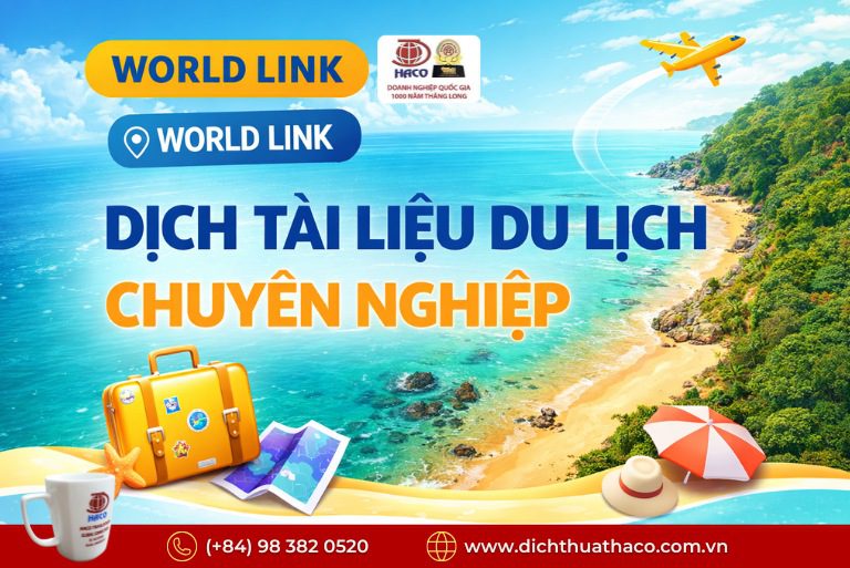 Dịch Tài Liệu Du Lịch – Hồ Sơ Xin Visa Nhanh 2026 1 Dịch Tài Liệu Du Lịch – Hồ Sơ Xin Visa Nhanh