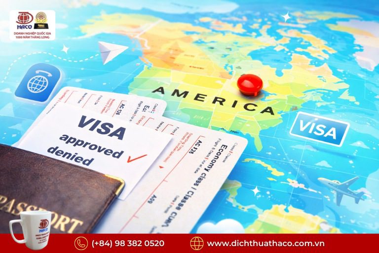 Dịch Tài Liệu Du Lịch – Hồ Sơ Xin Visa Nhanh 2026 4 Dịch Tài Liệu Du Lịch – Hồ Sơ Xin Visa Nhanh