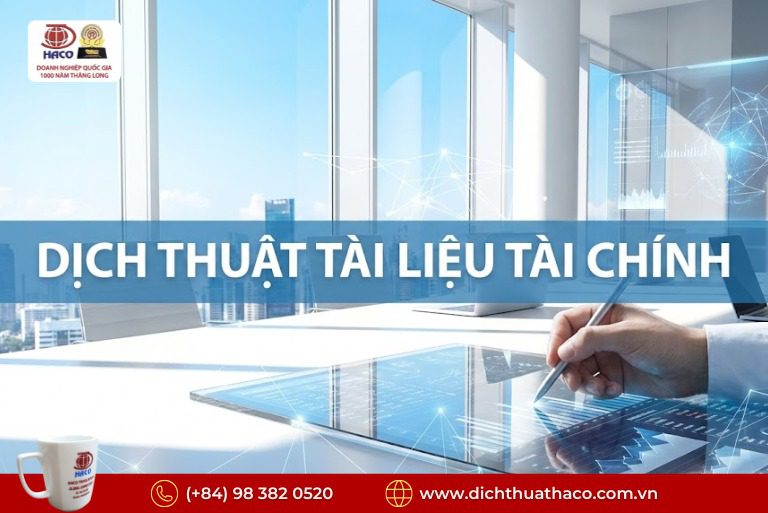 Dịch Tài Liệu Ngân Hàng – Tài Chính – Kế Toán