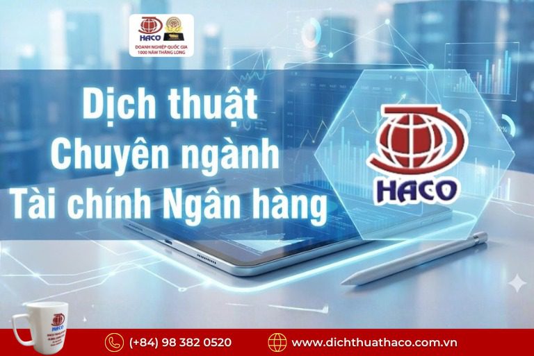 Dịch Tài Liệu Ngân Hàng – Tài Chính – Kế Toán