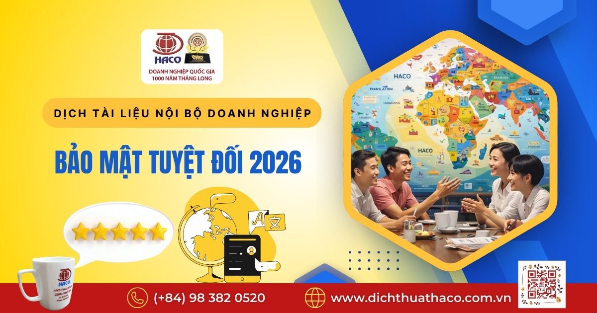Dịch Tài Liệu Nội Bộ Doanh Nghiệp – Bảo Mật Tuyệt Đối 2026 1 Dịch Tài Liệu Nội Bộ Doanh Nghiệp – Bảo Mật