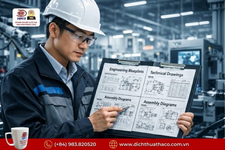 Dịch tài liệu quản lý sản xuất – nhà máy công nghiệp