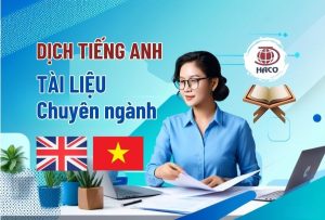 Dịch Tài Liệu Tiếng Anh Chuyên Ngành