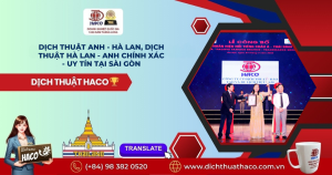 Dịch Thuật Anh Hà Lan, Dịch Thuật Hà Lan Anh Chính Xác Uy Tín Tại SÀi GÒn