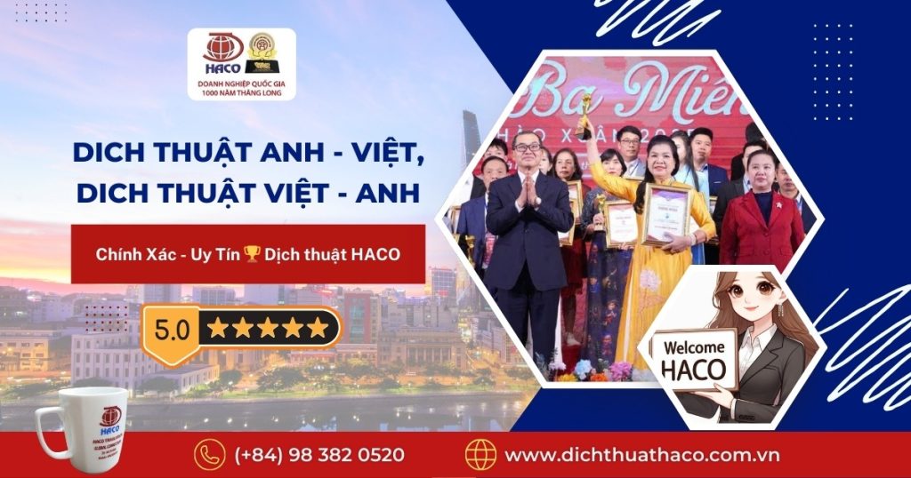 Dich Thuat Anh Viet Dich Thuat Viet Anh Chinh Xac Uy Tin