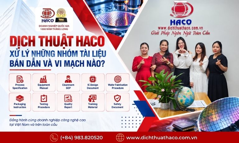 Dịch Thuật Bán Dẫn & Vi Mạch Chuyên Ngành | Dịch Thuật HACO 8 dich thuat ban dan vi mach chuyen nganh 3