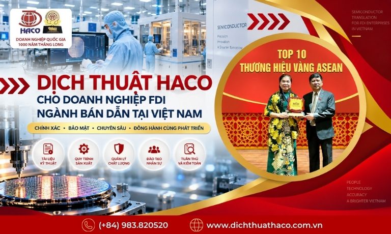 Dịch Thuật Bán Dẫn & Vi Mạch Chuyên Ngành | Dịch Thuật HACO 4 dich thuat ban dan vi mach chuyen nganh 5