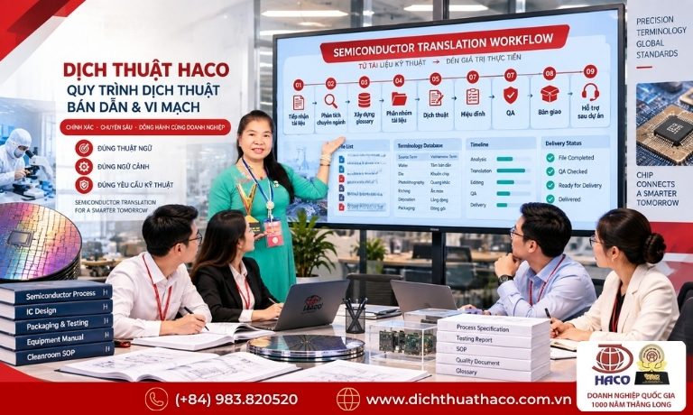 Dịch Thuật Bán Dẫn & Vi Mạch Chuyên Ngành | Dịch Thuật HACO 5 dich thuat ban dan vi mach chuyen nganh 6