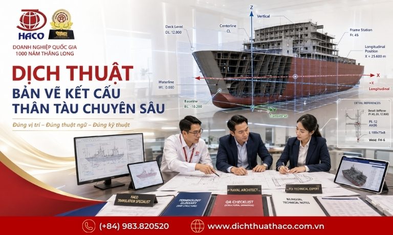 Dịch thuật bản vẽ kết cấu thân tàu thủy chuyên nghiệp tại Việt Nam 1 dich thuat ban ve ket cau than tau thuy 4