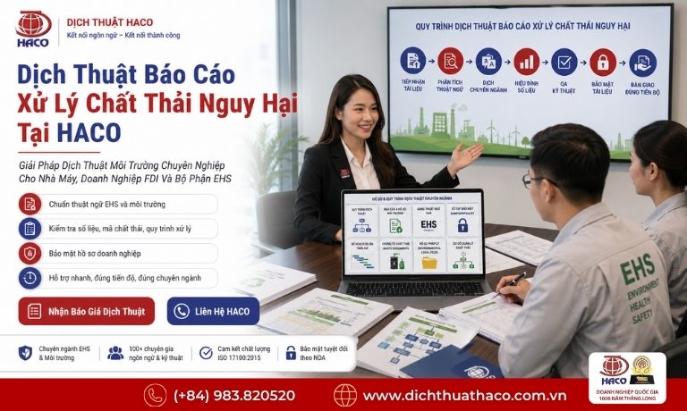 dich thuat bao cao xu ly chat thai nguy hai nha may 4