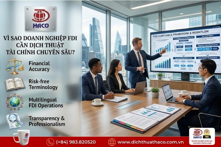 Dịch thuật chuẩn mực báo cáo tài chính IFRS
