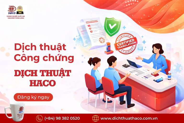 Dịch Thuật Chuẩn Pháp Lý – Bảo Mật – Chuẩn Xác