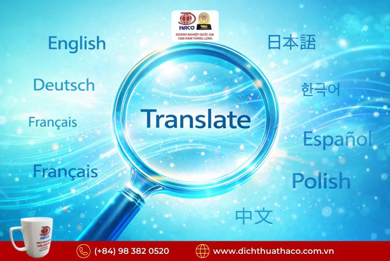 Dịch Thuật Chuẩn Pháp Lý – Bảo Mật – Chuẩn Xác