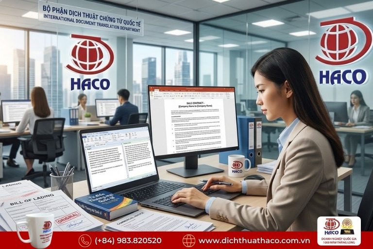 Dịch thuật chứng từ xuất nhập khẩu đa ngôn ngữ Đồng Nai