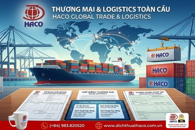Dịch thuật chứng từ xuất nhập khẩu đa ngôn ngữ Đồng Nai
