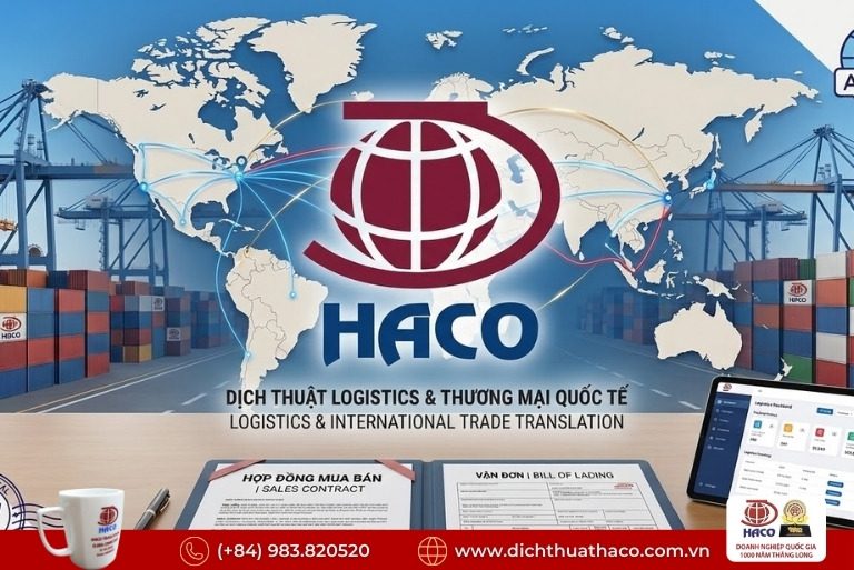 Dịch thuật chứng từ xuất nhập khẩu đa ngôn ngữ Đồng Nai