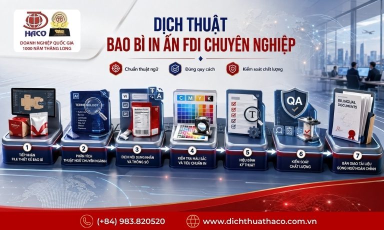 Dịch Thuật Chuyên Ngành Bao Bì In Ấn FDI Chính Xác, Chuyên Nghiệp 3 dich thuat chuyen nganh bao bi in an fdi 1