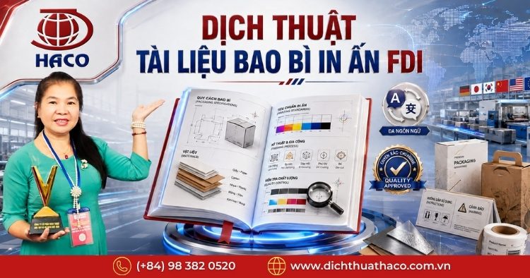 Dịch Thuật Chuyên Ngành Bao Bì In Ấn FDI Chính Xác, Chuyên Nghiệp 2 dich thuat chuyen nganh bao bi in an fdi 2