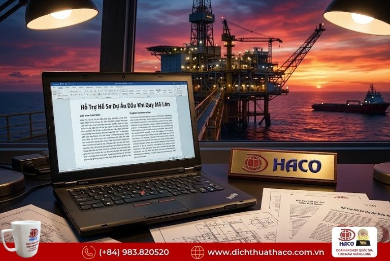 Dịch thuật chuyên ngành dầu khí Thanh Hóa