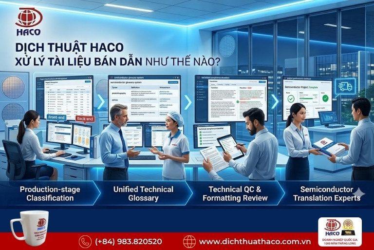 Dịch thuật chuyên ngành điện tử bán dẫn 4 Dịch thuật chuyên ngành điện tử bán dẫn