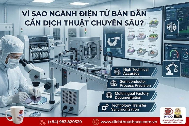 Dịch thuật chuyên ngành điện tử bán dẫn 1 Dịch thuật chuyên ngành điện tử bán dẫn