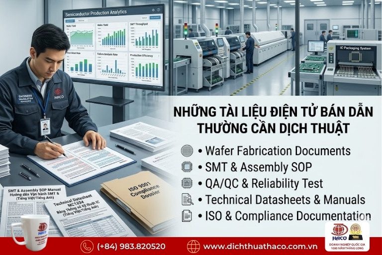 Dịch thuật chuyên ngành điện tử bán dẫn 2 Dịch thuật chuyên ngành điện tử bán dẫn