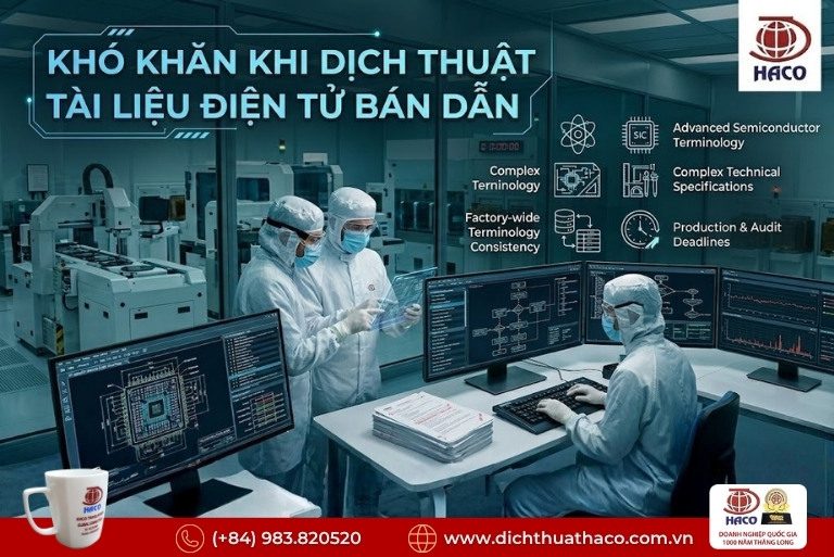 Dịch thuật chuyên ngành điện tử bán dẫn 3 Dịch thuật chuyên ngành điện tử bán dẫn