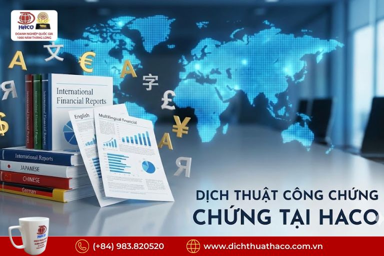 Dịch Thuật Công Chứng Chuyên Nghiệp