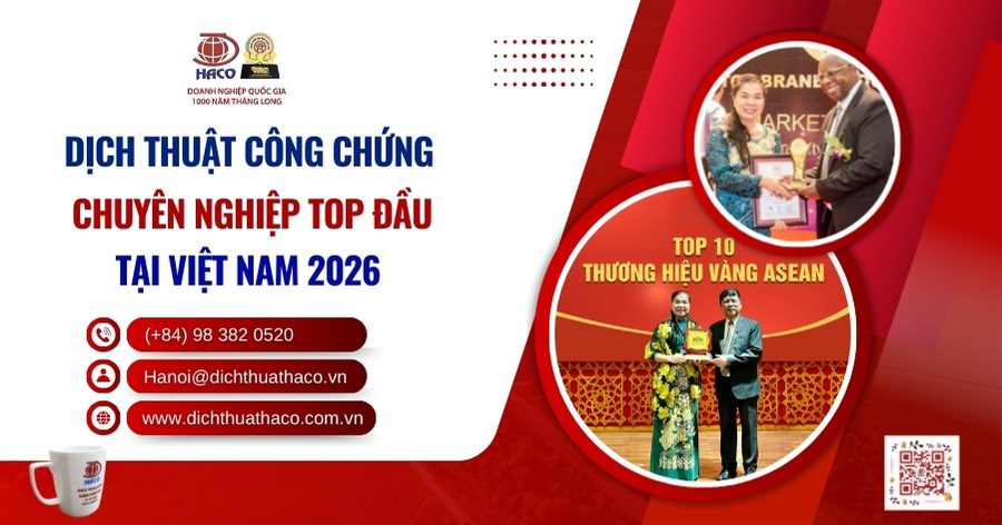 Dịch Thuật Công Chứng Chuyên Nghiệp
