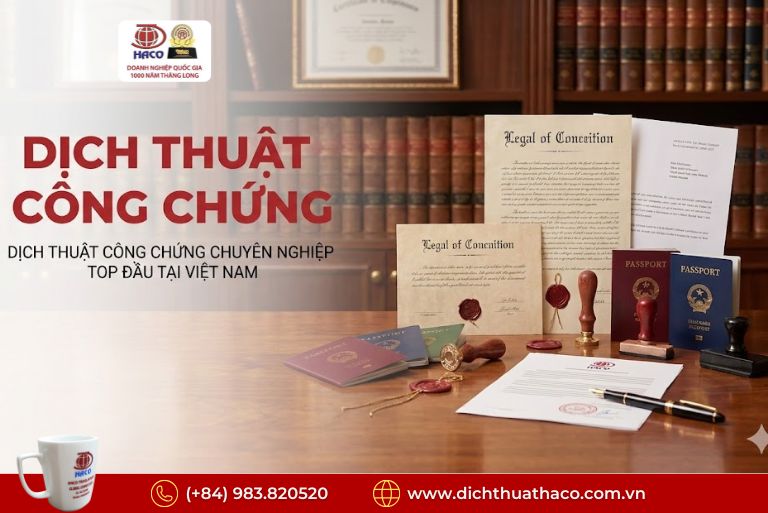 Dịch Thuật Công Chứng Chuyên Nghiệp