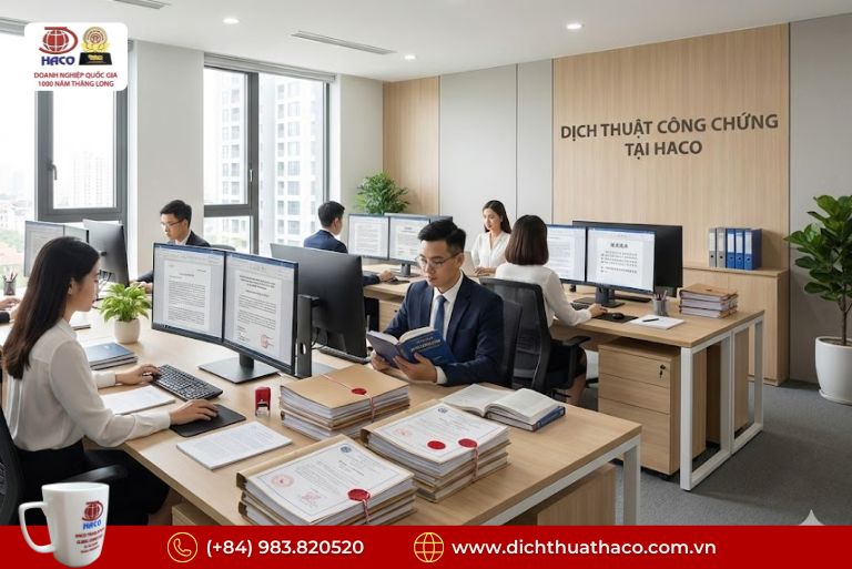 Dịch Thuật Công Chứng Chuyên Nghiệp