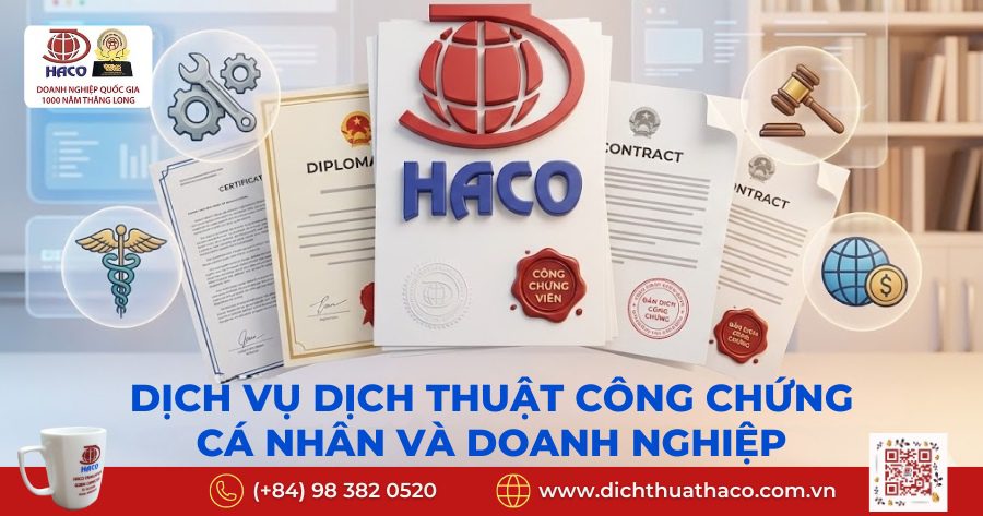 Dịch thuật công chứng đa lĩnh vực – Đáp ứng mọi nhu cầu cá nhân & doanh nghiệp 3 Dịch thuật công chứng đa lĩnh vực – Đáp ứng mọi nhu cầu