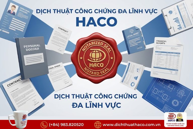 Dịch thuật công chứng đa lĩnh vực – Đáp ứng mọi nhu cầu cá nhân & doanh nghiệp 8 Dịch thuật công chứng đa lĩnh vực – Đáp ứng mọi nhu cầu