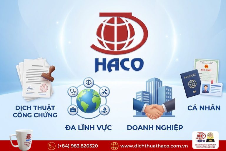 Dịch thuật công chứng đa lĩnh vực – Đáp ứng mọi nhu cầu cá nhân & doanh nghiệp 9 Dịch thuật công chứng đa lĩnh vực – Đáp ứng mọi nhu cầu