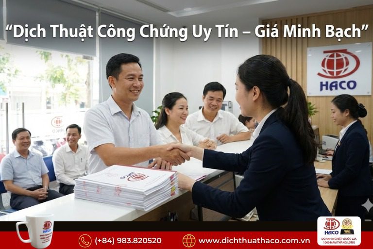 Dịch Thuật Công Chứng Giá Bao Nhiêu? Bảng Giá Minh Bạch 2026 7 Dịch Thuật Công Chứng Giá Bao Nhiêu? Bảng Giá Minh Bạch