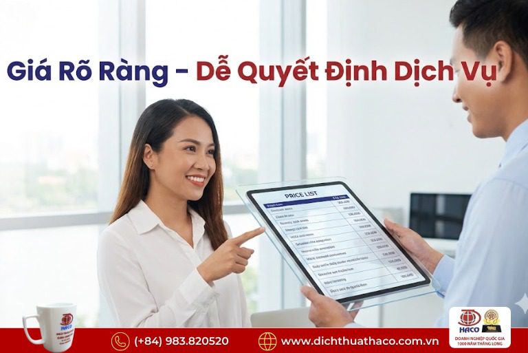 Dịch Thuật Công Chứng Giá Bao Nhiêu? Bảng Giá Minh Bạch 2026 9 Dịch Thuật Công Chứng Giá Bao Nhiêu? Bảng Giá Minh Bạch