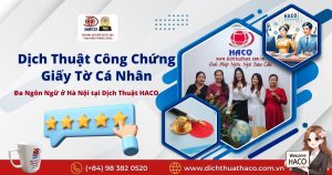 Dich Thuat Cong Chung Giay To Ca Nhan Da Ngon Ngu O Ha Noi
