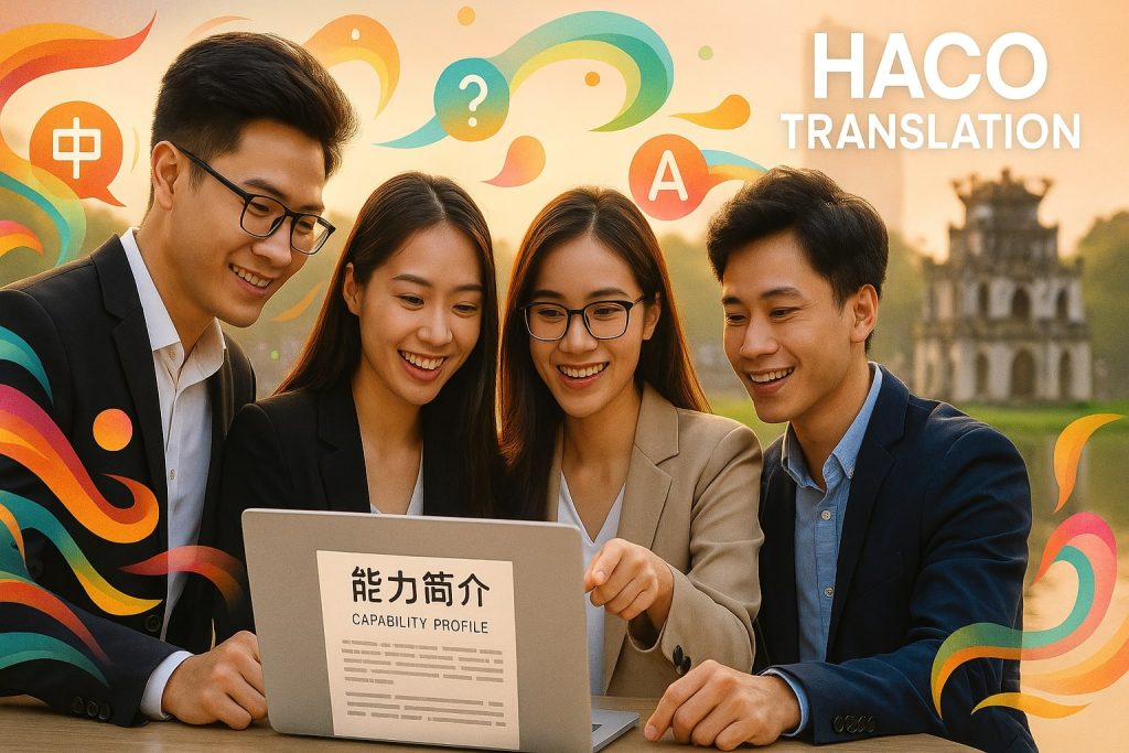 Dịch Thuật Công Chứng Hồ Sơ Năng Lực Tiếng Trung tại Hà Nội | HACO 2 dich thuat cong chung ho so nang luc tieng trung tai ha noi 1