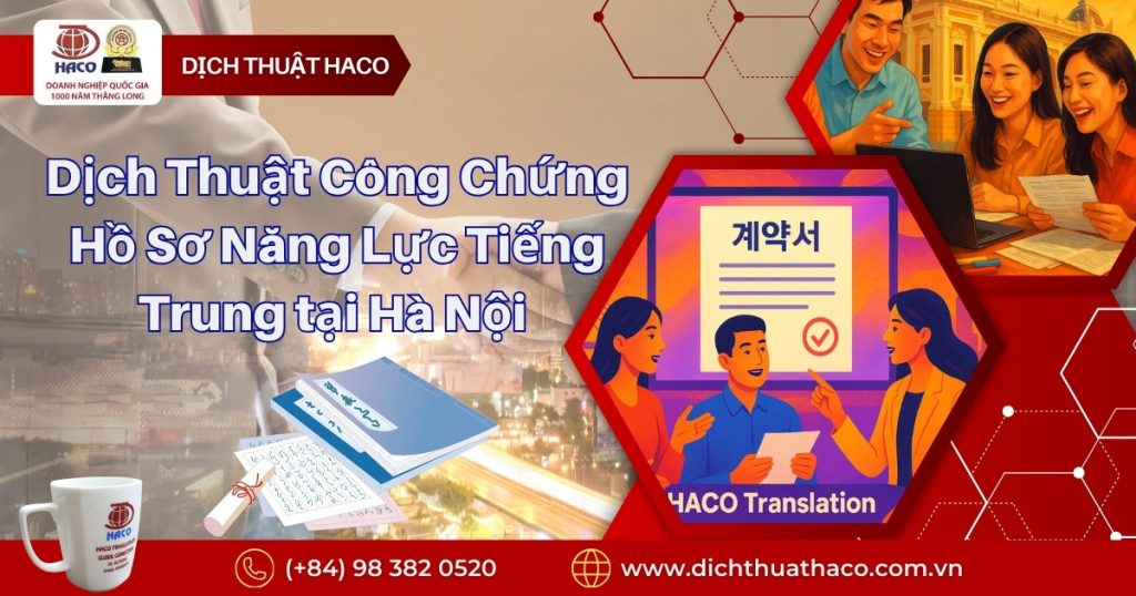 Dịch Thuật Công Chứng Hồ Sơ Năng Lực Tiếng Trung tại Hà Nội | HACO 1 dich thuat cong chung ho so nang luc tieng trung tai ha noi