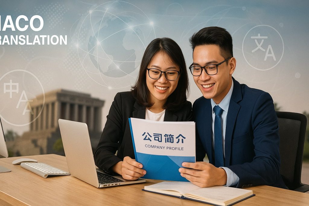 Dịch Thuật Công Chứng Hồ Sơ Năng Lực Tiếng Trung tại Hà Nội | HACO 3 dich thuat cong chung ho so nang luc tieng trung tai ha noi 2
