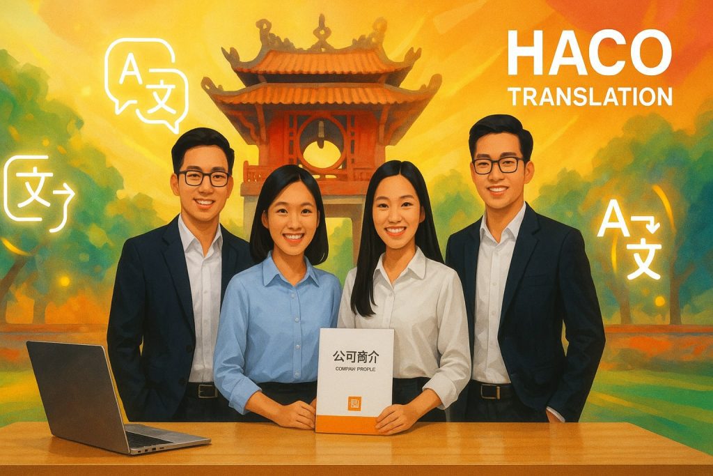 Dịch Thuật Công Chứng Hồ Sơ Năng Lực Tiếng Trung tại Hà Nội | HACO 5 dich thuat cong chung ho so nang luc tieng trung tai ha noi 3