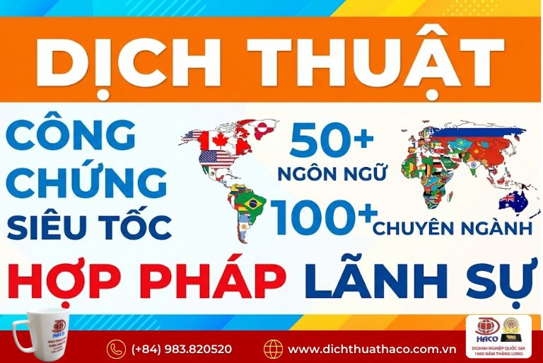 Dịch Thuật Công Chứng Hồ Sơ Nước Ngoài Ở Việt Nam