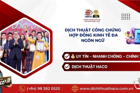 DỊch ThuẬt CÔng ChỨng HỢp ĐỒng Kinh TẾ Đa NgÔn NgỮ – ĐẢm BẢo TÍnh PhÁp LÝ & HỢp LỆ QuỐc TẾ TẠi SÀi GÒn