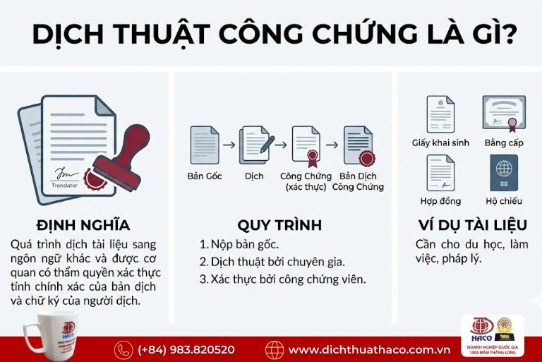Phân biệt dịch thuật thường và dịch thuật công chứng